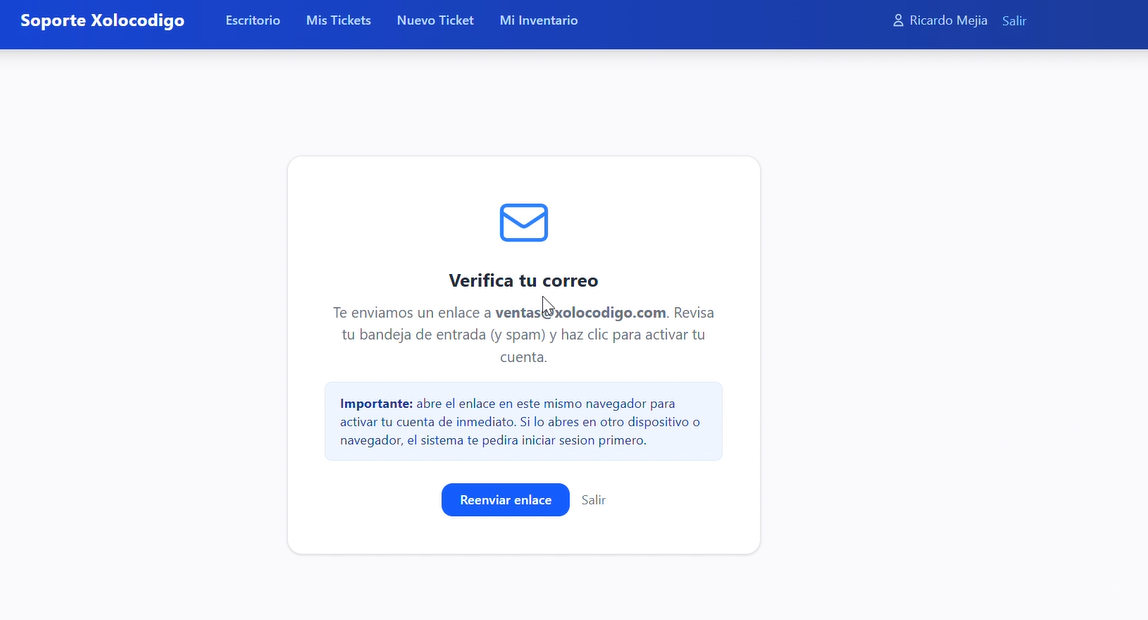 Paso 4: Verifica tu correo electrónico